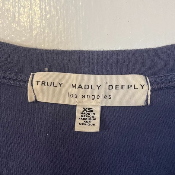 UO Truly Madly Deeply California State of Mind Tee, Size XS - Picture 4 of 4
